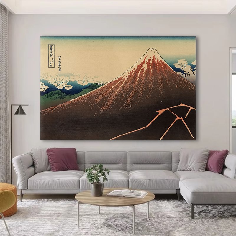 Katsushika Hokusai Mount Fuji Canvas Art