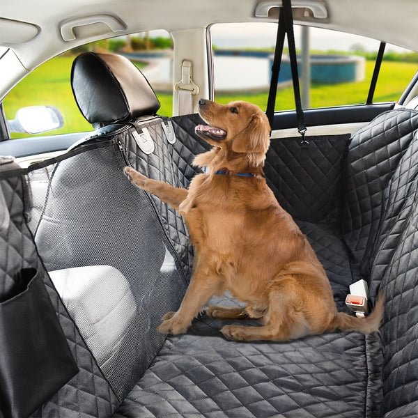 Premium Dog Rear Car Seat Cover, Scratch Prevent Antislip Dog Car Hammock