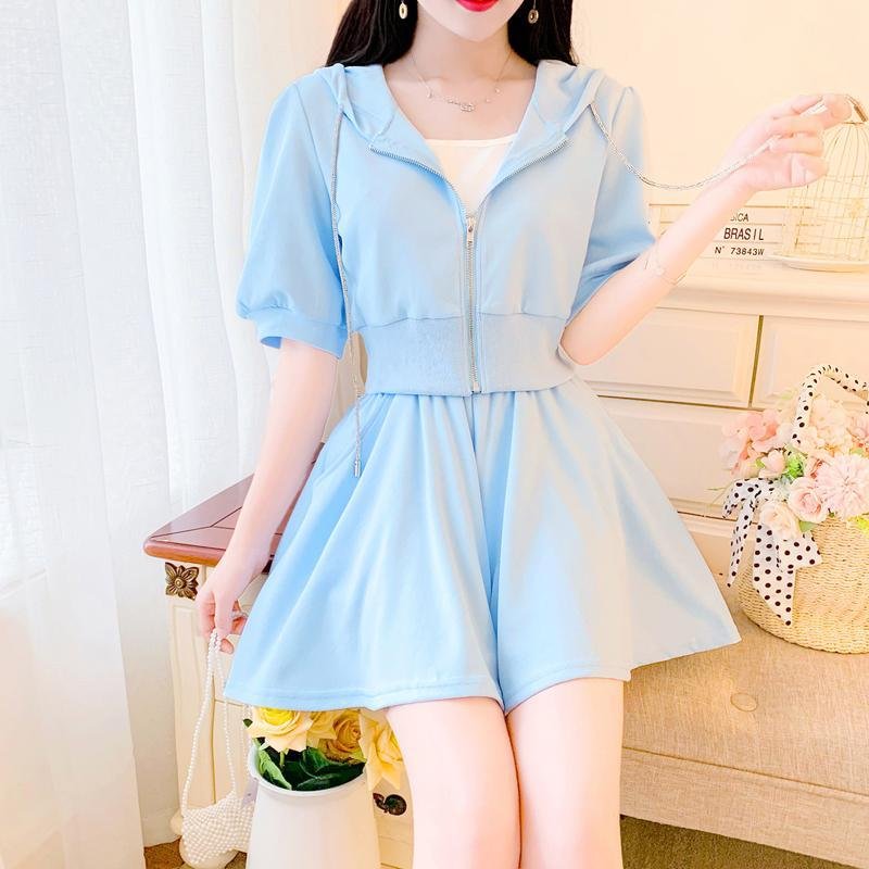 Casual Hooded Two-Piece Set P10518