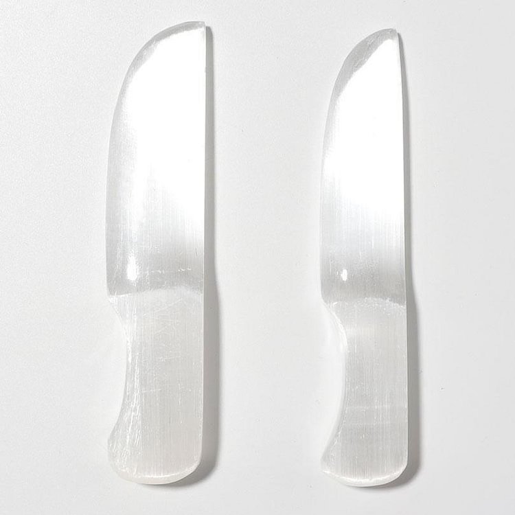 5.5" Selenite Knife Crystal Carving Model Bulk Crystal wholesale suppliers