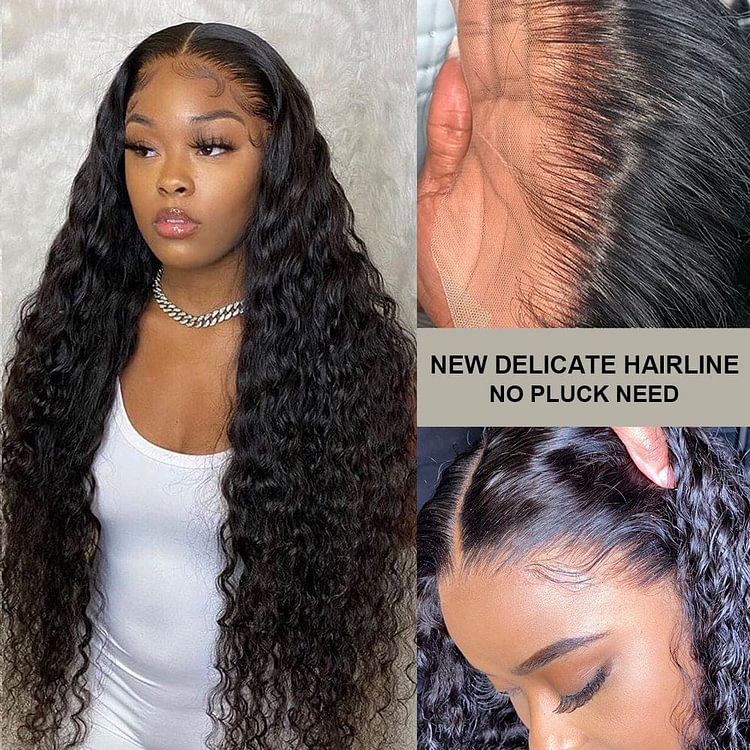 🔥 Best Sale 🔥 Glueless 13×4 Frontal Lace Wigs | Black Curly Hair Wigs | Easy Install
