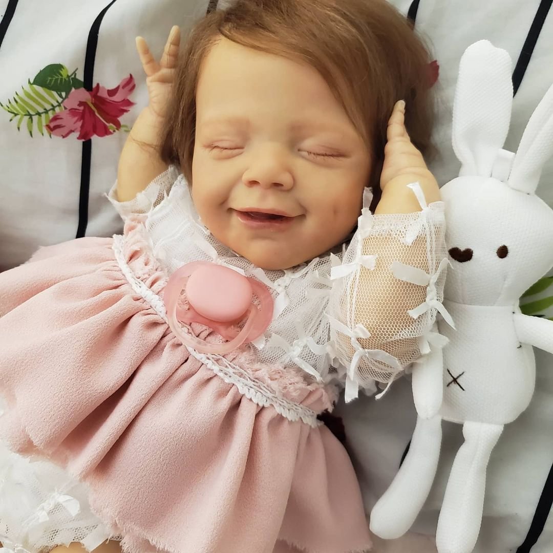  20''Smiling Cynthia Reborn Baby Doll for Adoption - Reborndollsshop.com-Reborndollsshop®