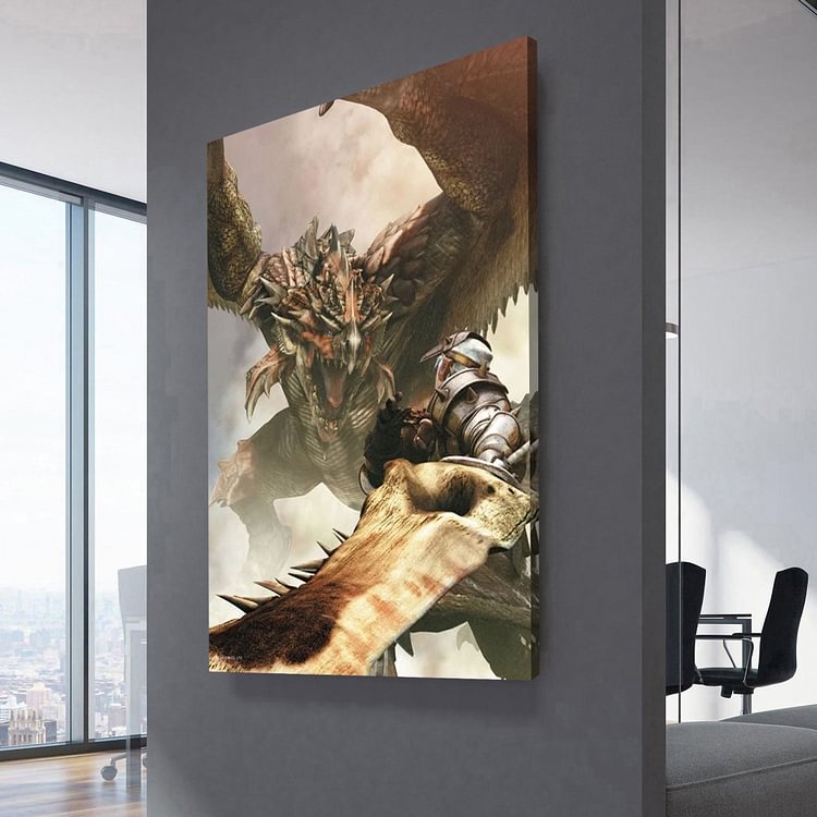 Monster Hunter: Freedom Canvas Wall Art