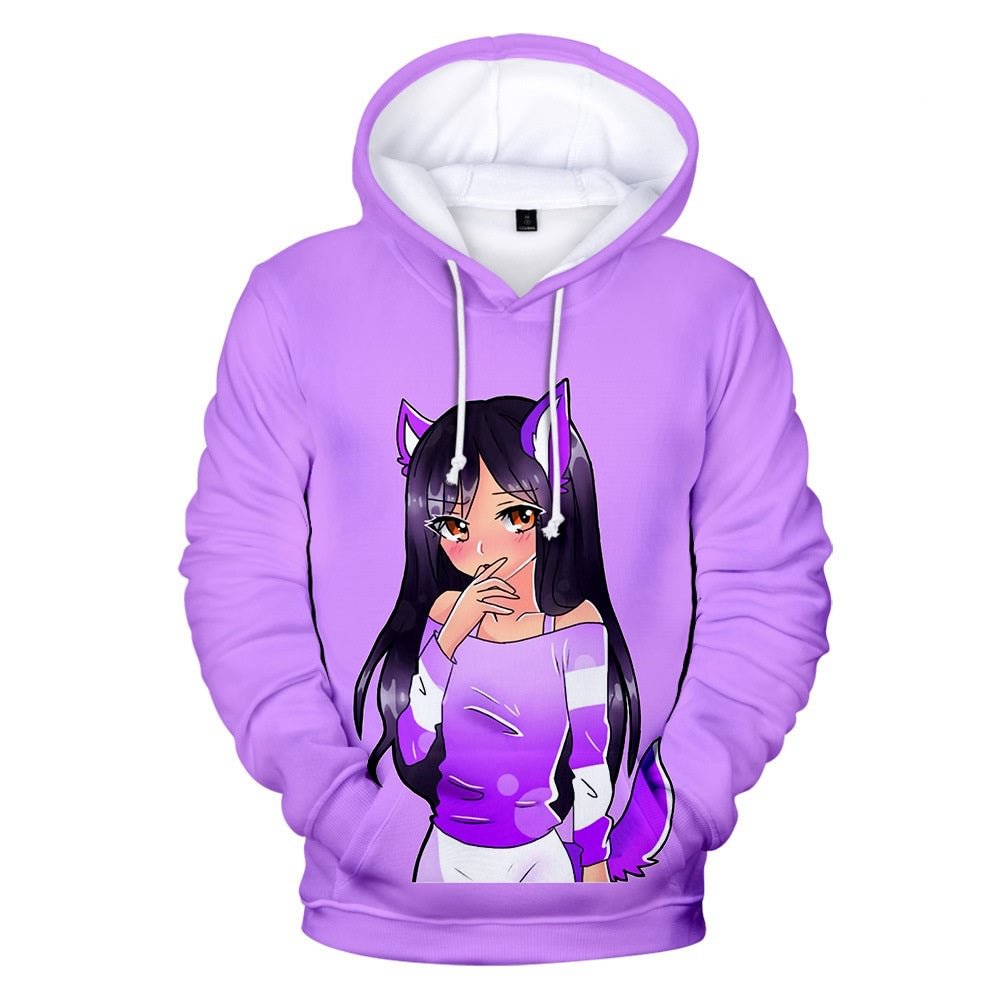 Aphmau Anime Hoodie Drawstring Sweatshirt Pullover Sweater