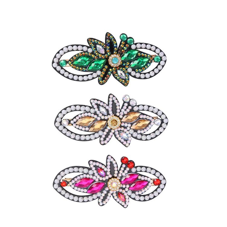3pcs Butterfly Hairpin-DIY Creative Diamond Fashion Accessories