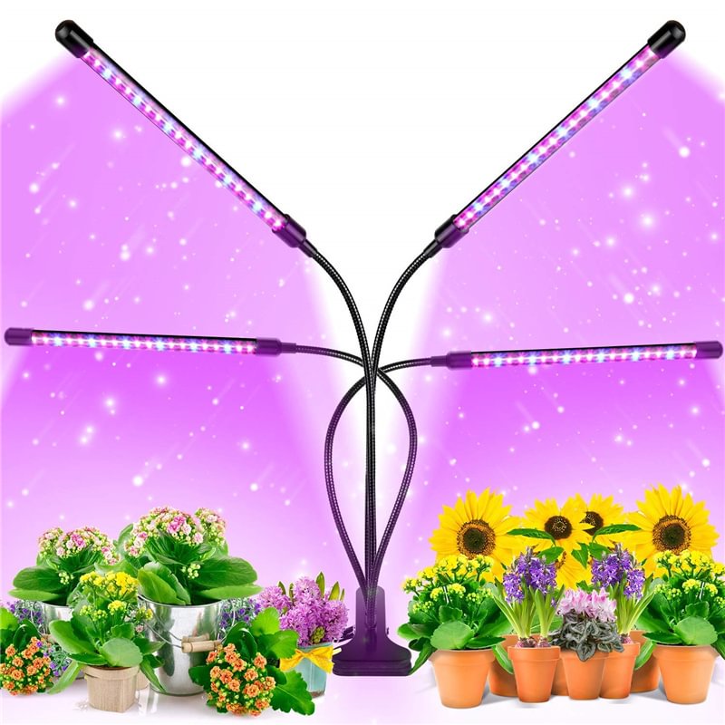 Grow Light Dimmable Levels with 3 Modes Timing Function for Indoor Plants、、sdecorshop