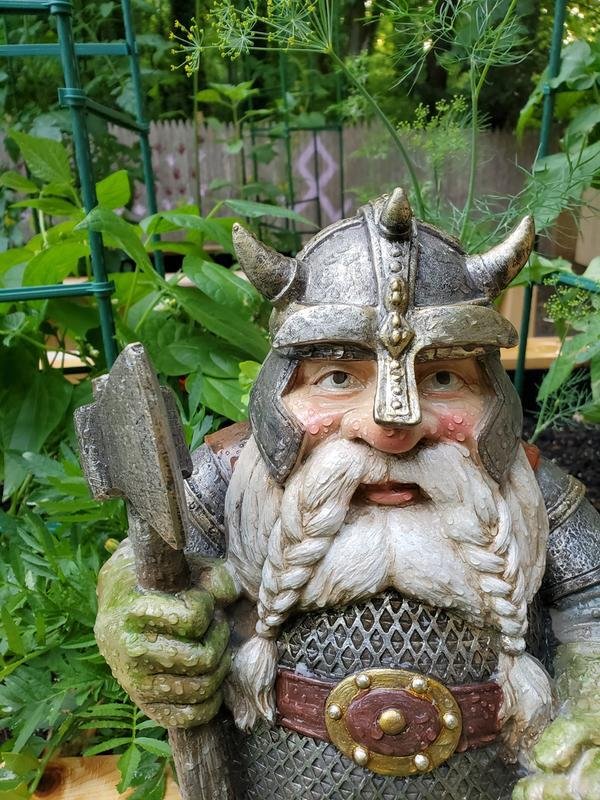 viking victor norse dwarf gnome statue