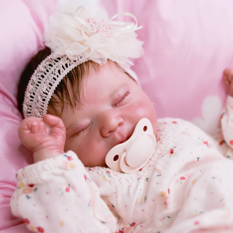  Asleep Baby Girl 21'' Super Trending Realistic Reborn Baby Lucine - Reborndollsshop.com-Reborndollsshop®