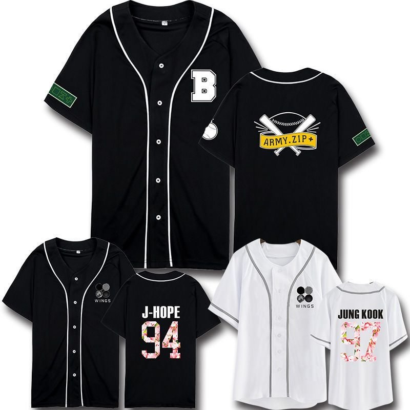 방탄소년단 Wings Album Baseball T-shirt
