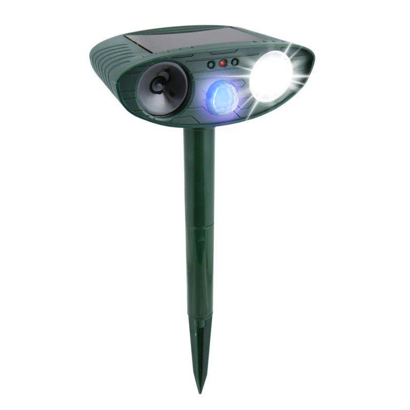 Ultrasonic Squirrel Repeller - Solar Powered - Get Rid of Squirrels in 48 Hours or It's FREE - CA - vzzhome