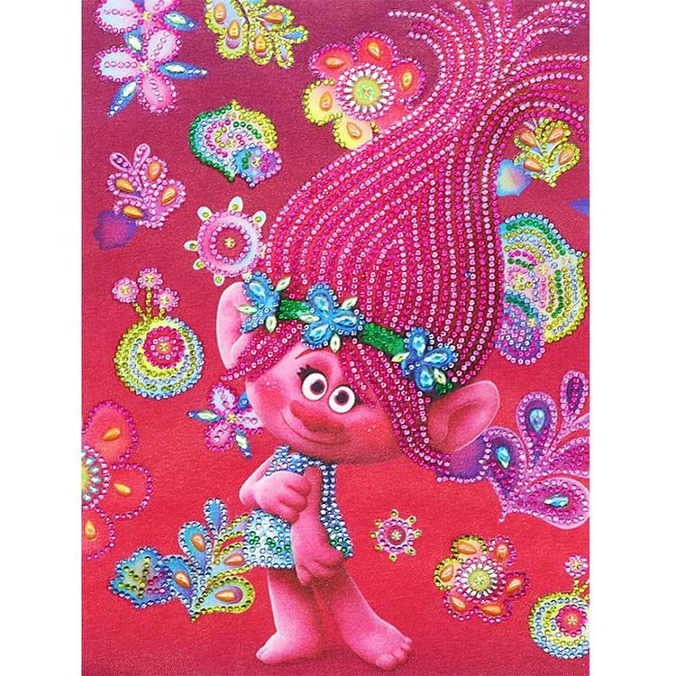 Doll - Special Shaped Drill Diamond Painting - 30x40cm(Canvas)