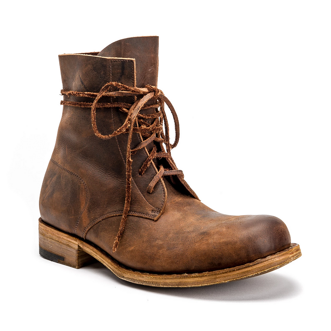 Vintage Goodyear Handmade Genuine Leather Boots-Corachic
