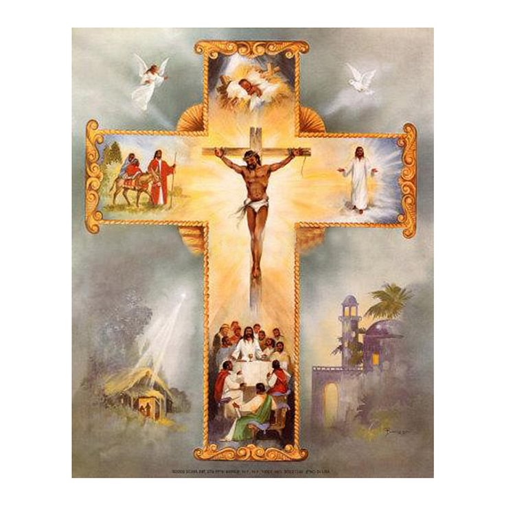 Jesus Cross - Special Shaped Diamond Painting - 30*40CM