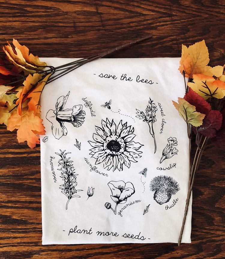 Save The Bees - Eco Tee-Mayoulove