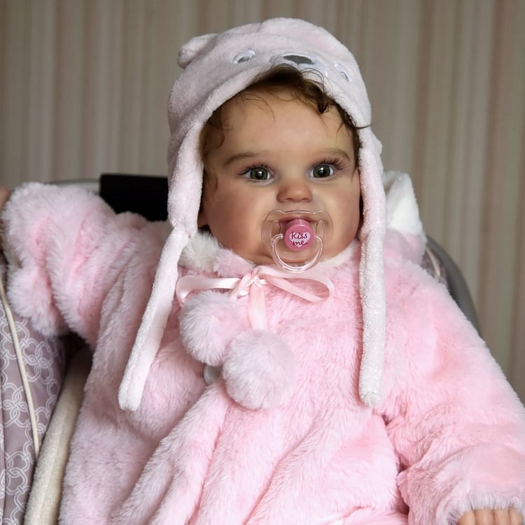  20'' Lifelike Soft Reborn Baby Doll Brielle with "Heartbeat" and Coos - Reborndollsshop.com-Reborndollsshop®
