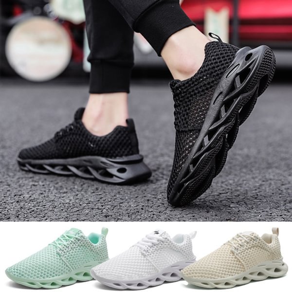 Women's hollow mesh breathable running shoes large size hole shoes、、sdecorshop