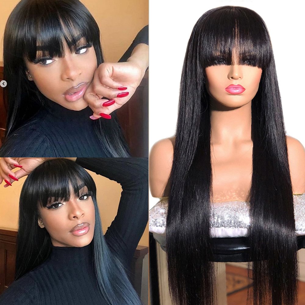8-32 inches stretch mesh straight hair, Peruvian Remy hair, new wig for 2021