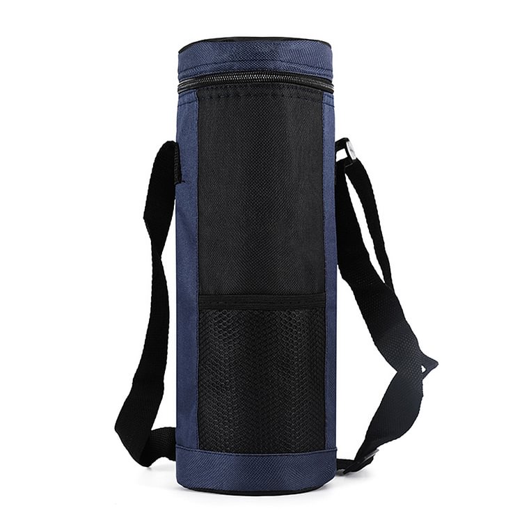 Water Bottle Ice Cooler Bag Portable Camp Hiking Drink Cup Insulated Pouch