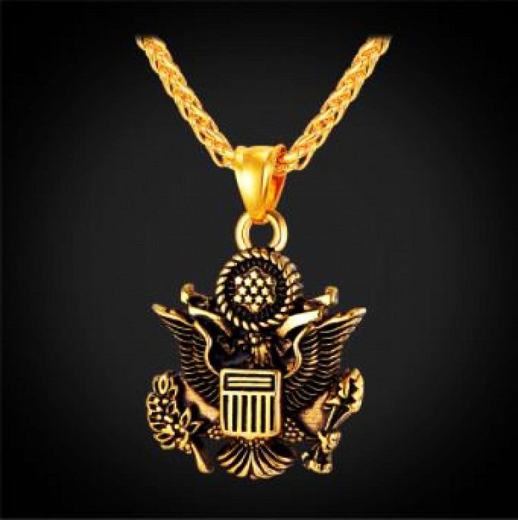 BrosWear Independence Day Souvenir Pendant Necklace