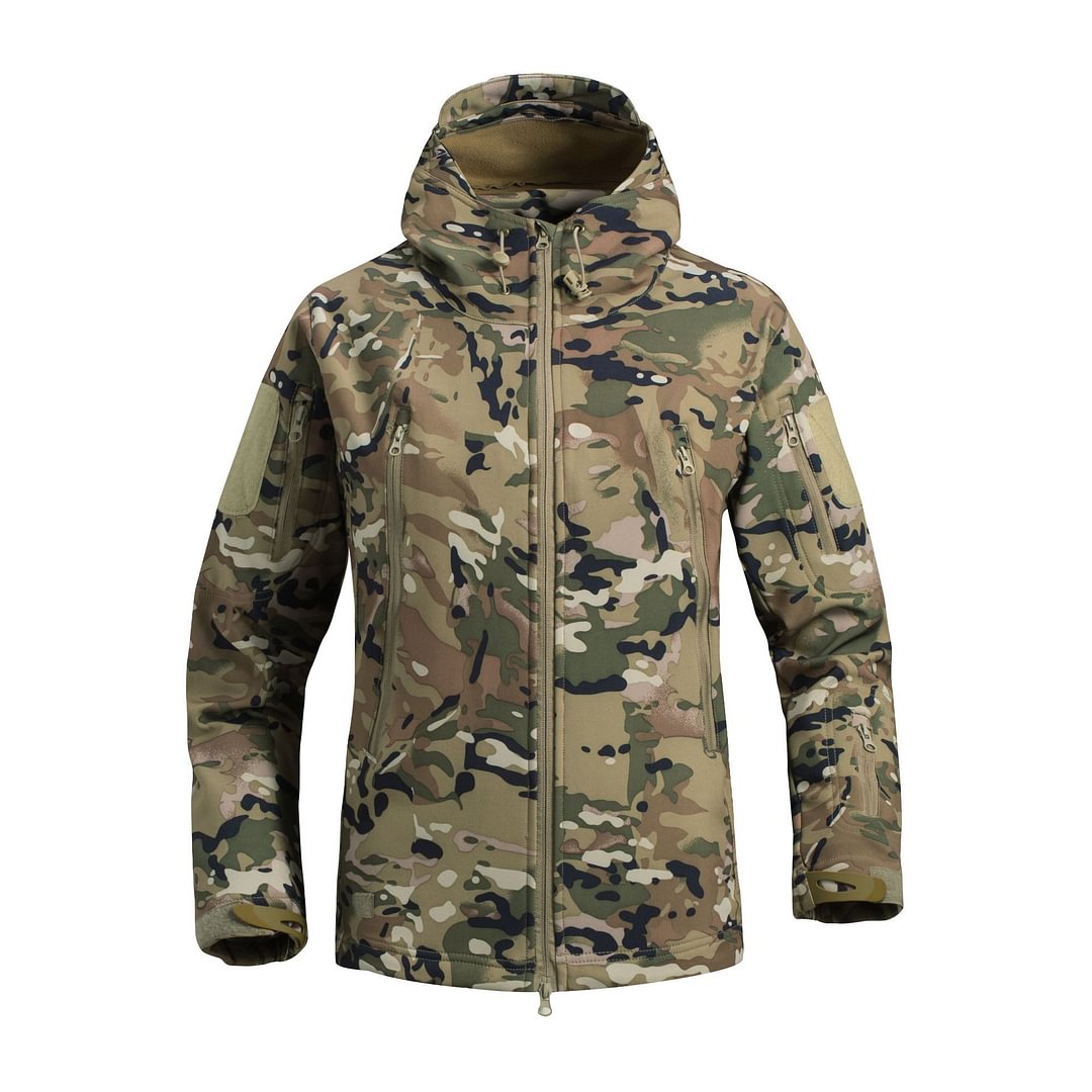 Men's Outdoor Soft Shell Waterproof Tactical Jacket / [viawink] /