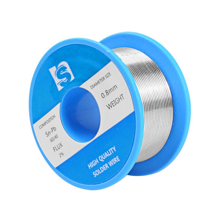 60/40 Low Melting Point Tin Wire 50g 0.8mm High Purity Solder Wire Roll