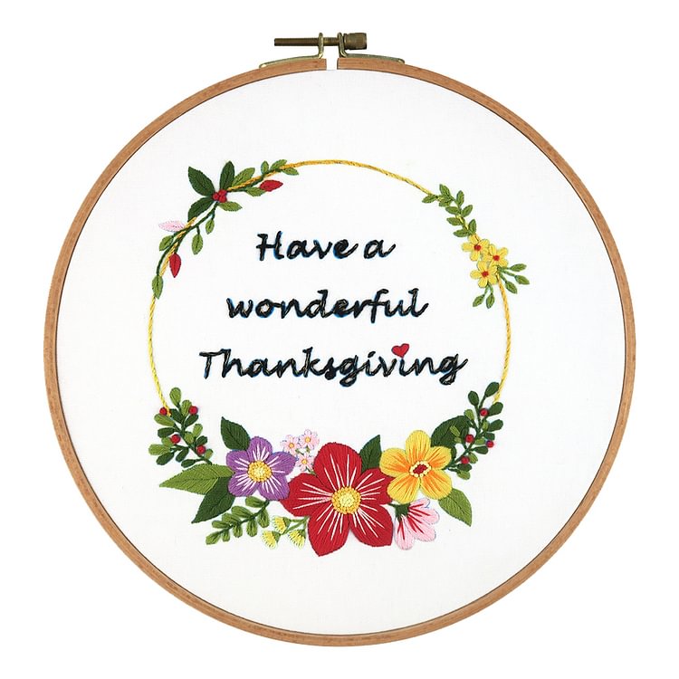 Flower Letters - Embroidery - Cross Stitch