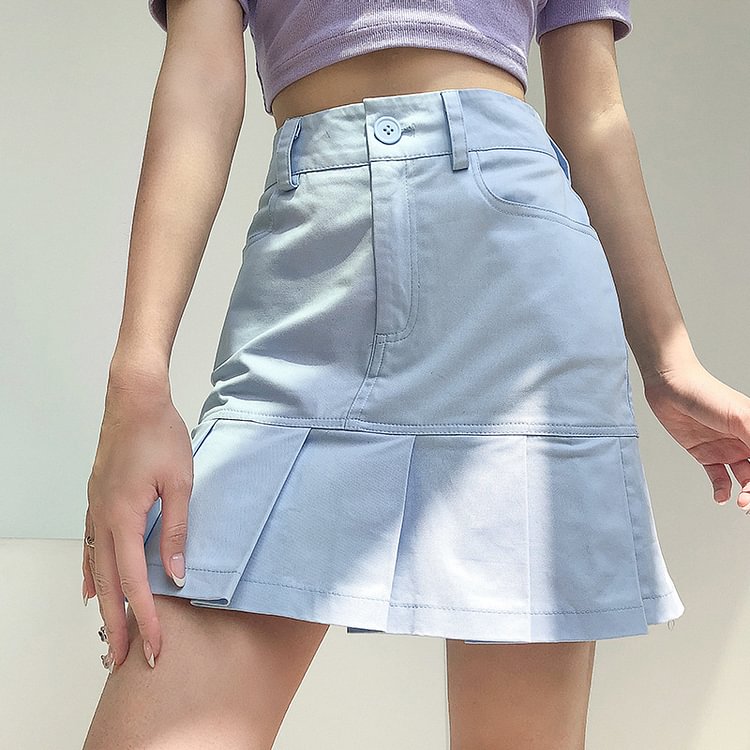 Girlish Glee Ruffle Mini Skirt - CODLINS - Codlins