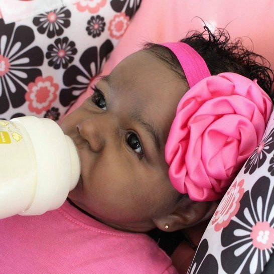  [Kids Gift Toy Sale] Black 20'' Kids Reborn Lover Dallas Reborn Toddler Baby Doll Girl Toy - Reborndollsshop.com-Reborndollsshop®