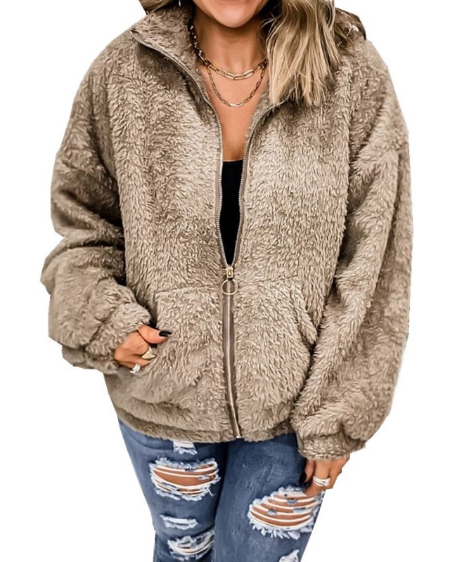 Woolen Fleece Coat