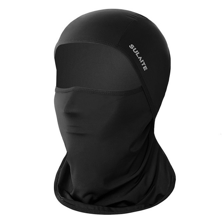 Breathable Motorcycle Ice Silk Headgear Full Face Sun Protection Mask Hood