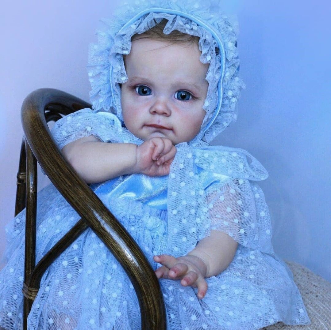 17"  Reborn Baby Doll That Look Real Girl Named Meredith,Christmas Gift For Kids