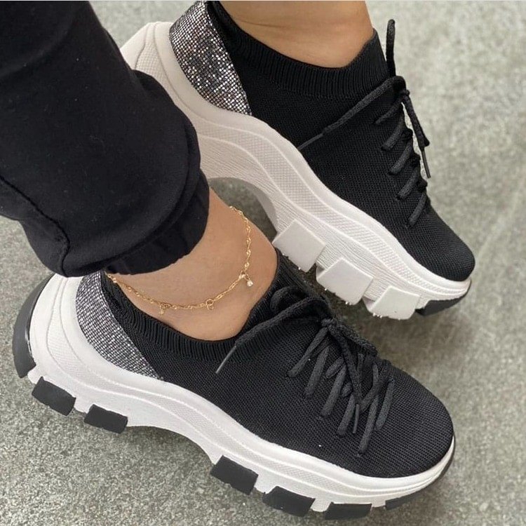 Women's Casual Thick Bottom Sports Shoes