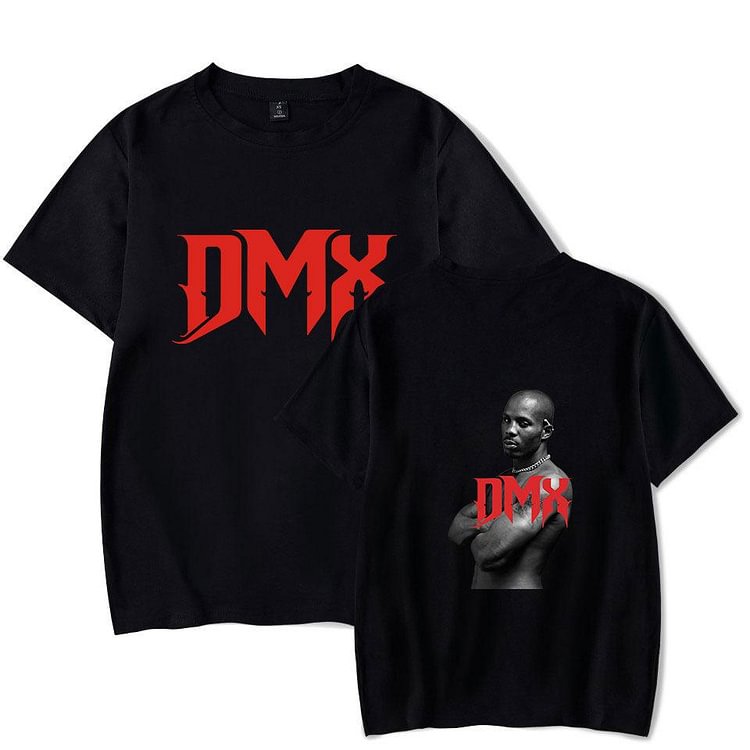 DMX Tshirt Earl Simmons Print Short Sleeves Tops-Mayoulove