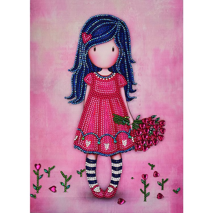 Goliath Doll - Special Shaped Diamond Painting - 30*40CM
