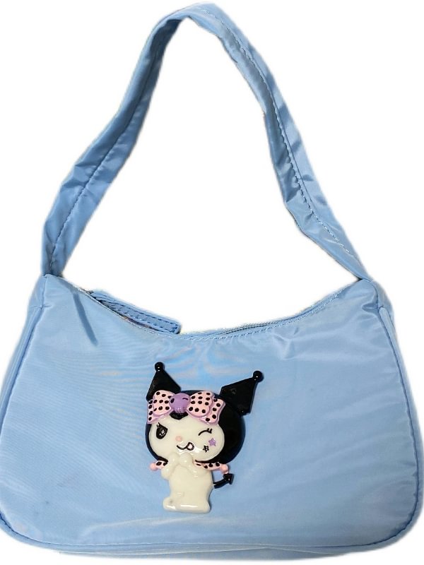 Y2K Lolita Style Cartoon Solid Color Short Strap Handbag