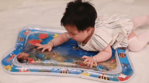 Summer Inflatable Educational Water Mat for Babies