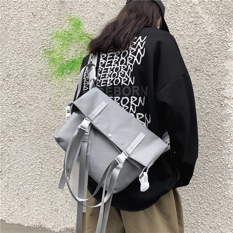 Harajuku Retro Functional Crossbody Bag / Techwear Club / Techwear