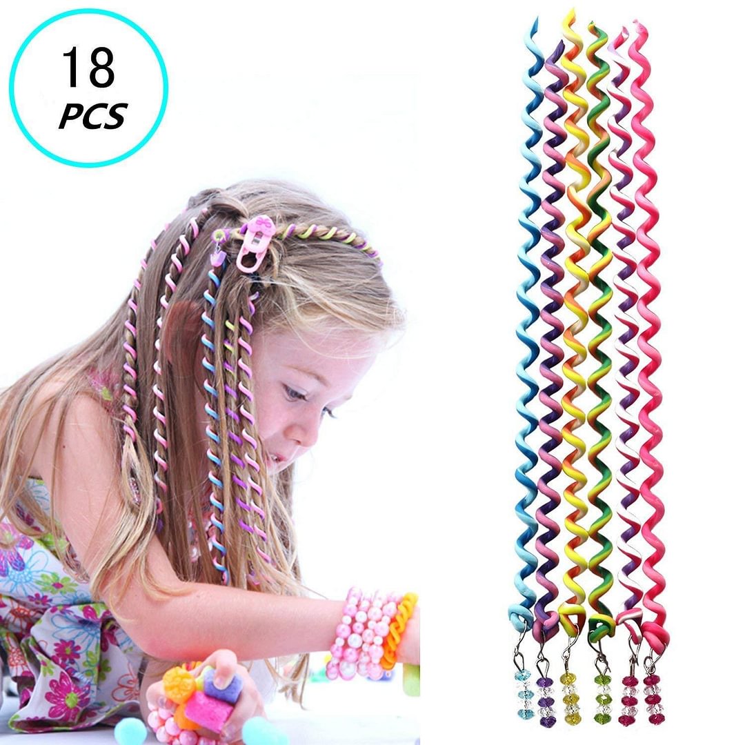 18 Pcs Hair Styling Twister Clip for Girl、、sdecorshop
