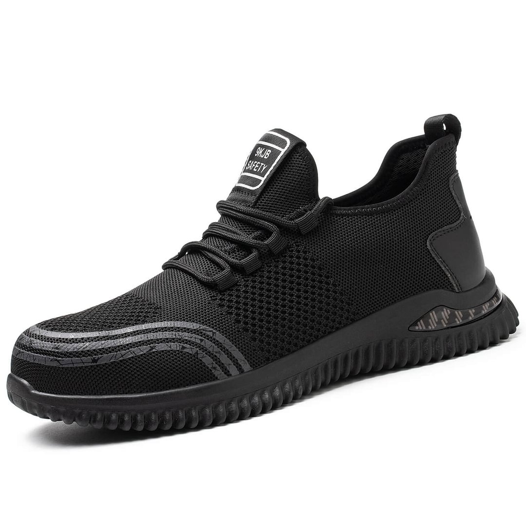 Non-Slip Lightweight Comfortable Steel Toe Work Shoes