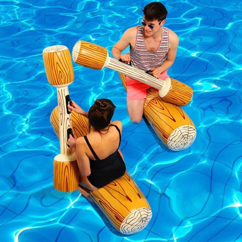 Swimming Pool Inflatable Float Water Sports Bumper Fun Toy 4 Pcs/Set、、sdecorshop