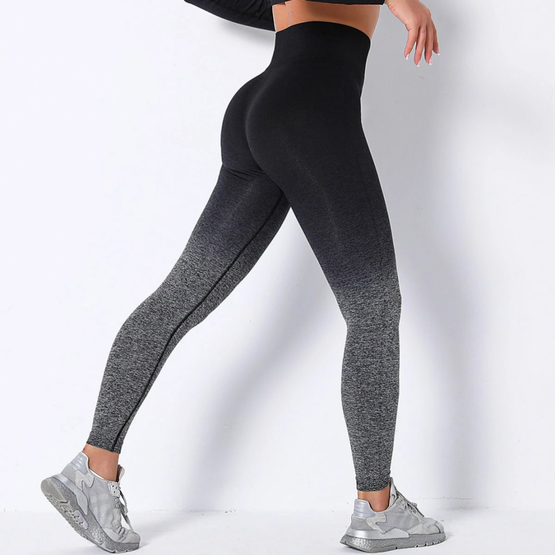 High quality ombre running leggings