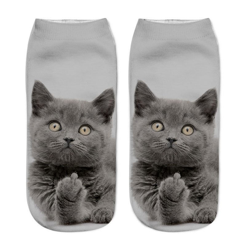 Cute Animal Print Comfortable All-match Socks