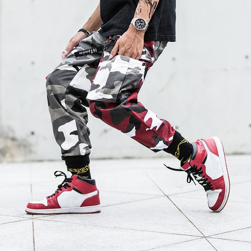 Spot Inkjet Casual Jogger Track Pants / Techwear Club / Techwear