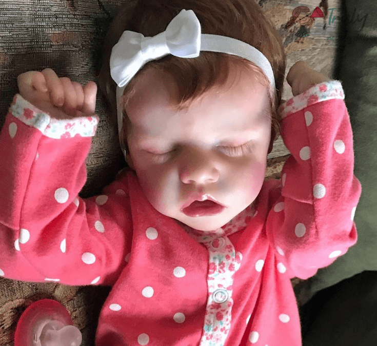 12'' Realistic Reborn Baby Doll Girl Victoria, Authentic Sleeping Silicone Baby Doll by Creativegiftss®  -Creativegiftss® - [product_tag]