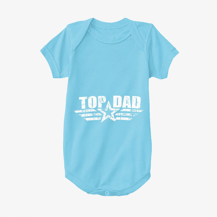 Top Dad, Father's Day Baby Onesie