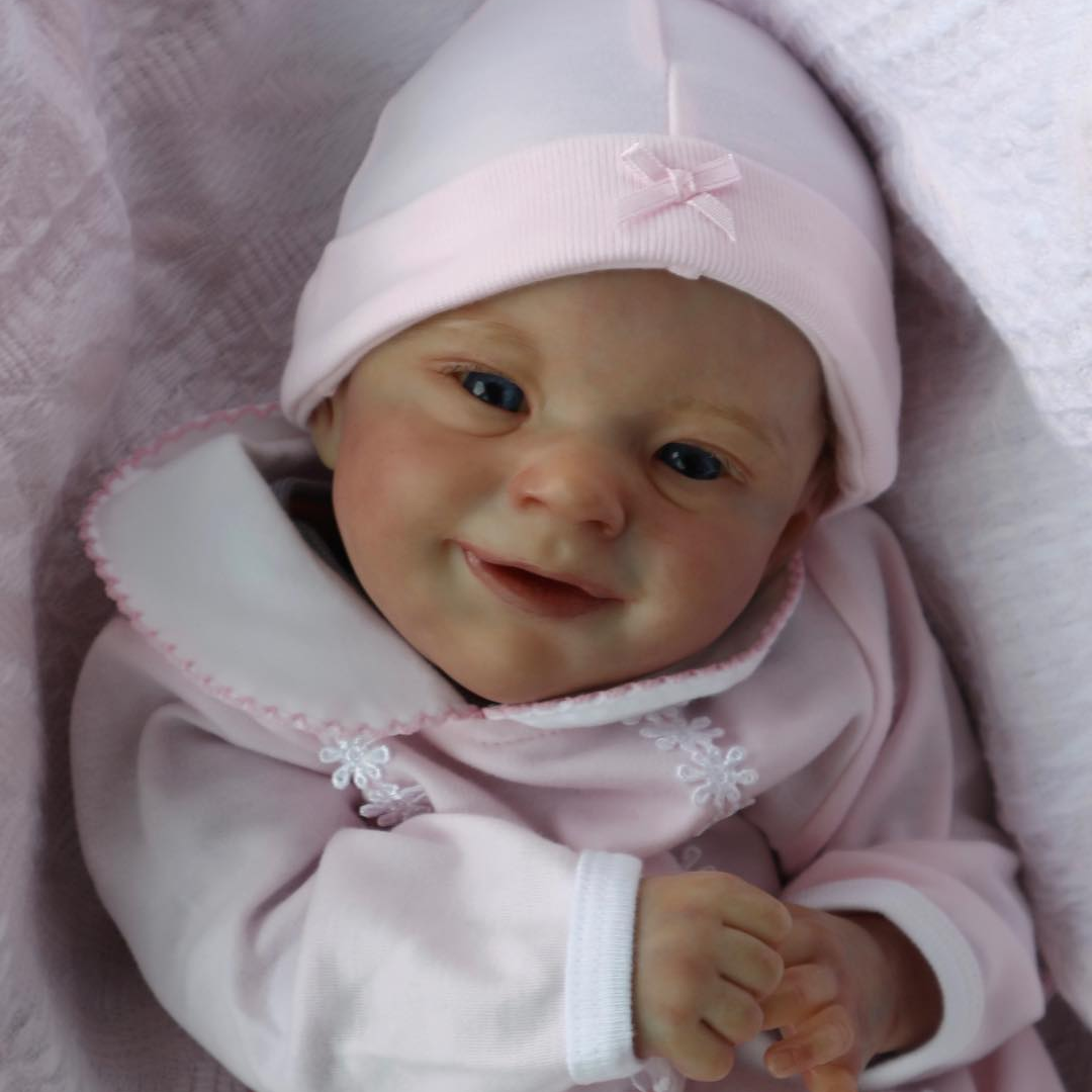  20'' Beautiful  Reborn Baby Doll Girl with Blond Hair - Reborndollsshop.com-Reborndollsshop®
