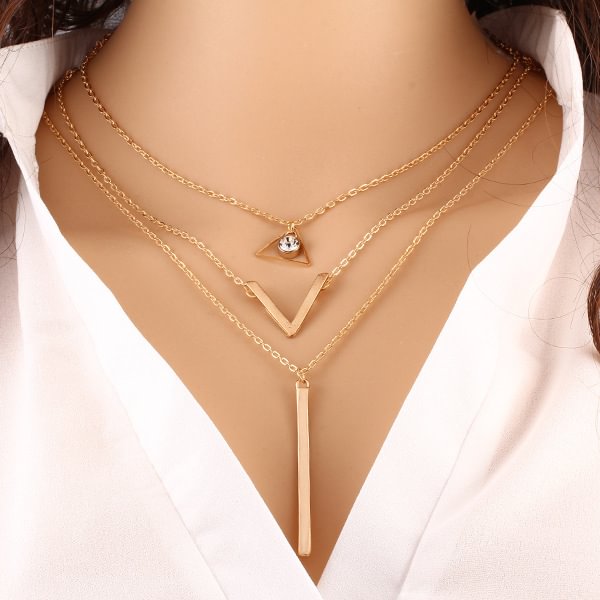 Minnieskull Fashion crystal sequin necklace - Minnieskull