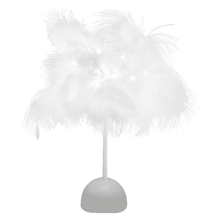 Modern Nordic Feather Romantic Atmosphere Bedside -Night Light
