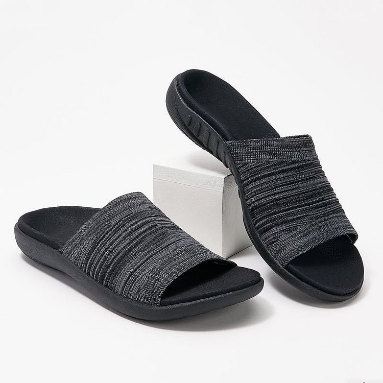 Stretch Foam Slide Sandals