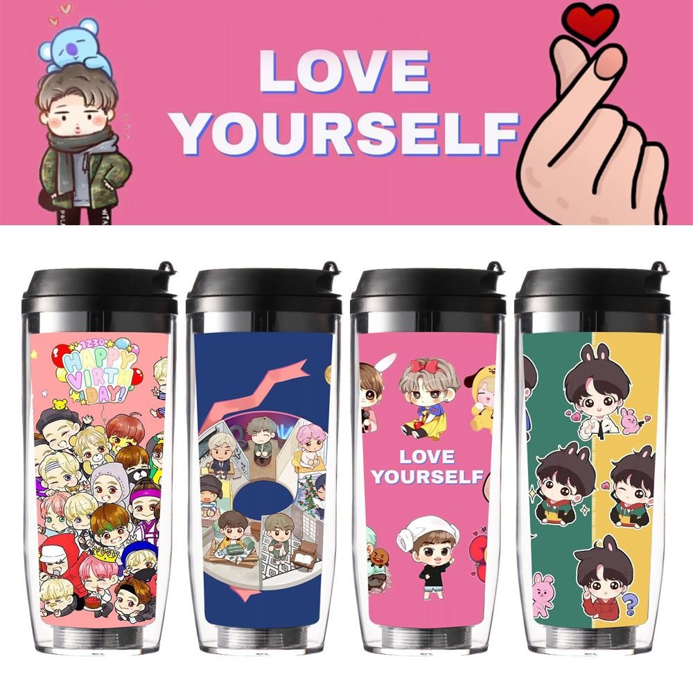 방탄소년단 BT21 Love Yourself Water Cup
